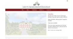 Desktop Screenshot of grytspensionat.se