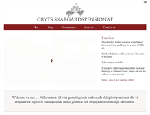 Tablet Screenshot of grytspensionat.se